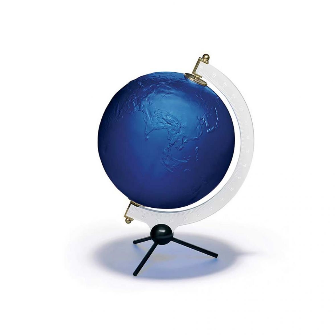 Blue globe