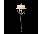 Beveled arcs gold sconce фото