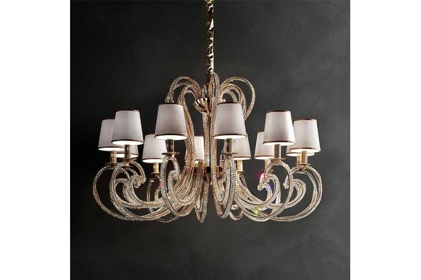 cristalis GOLD chandelier  фото цена