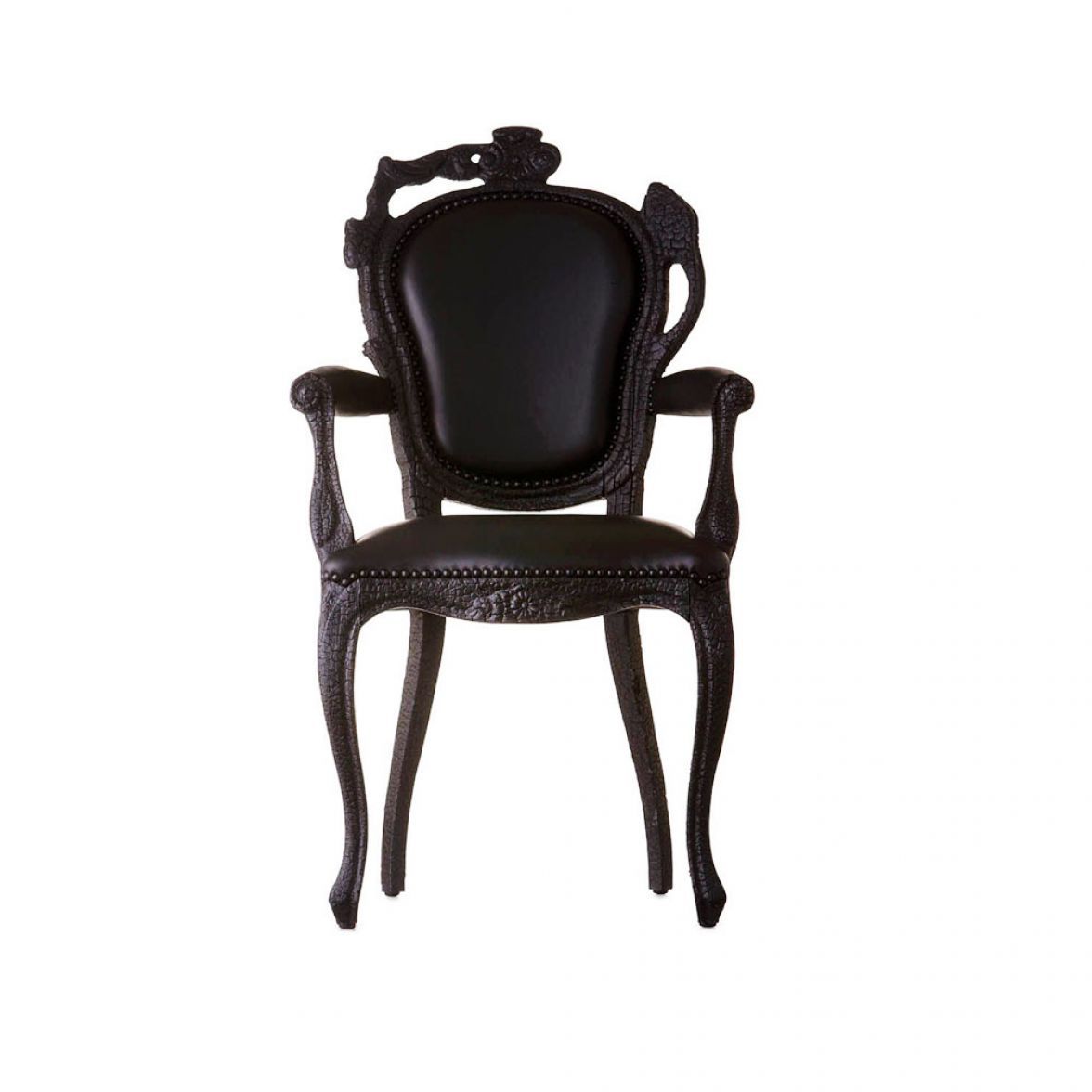 Smoke dining armchair