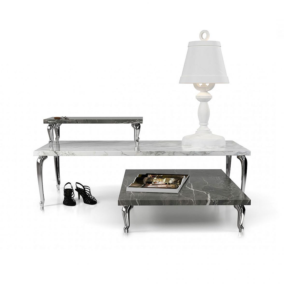 Bassotti coffee tables set