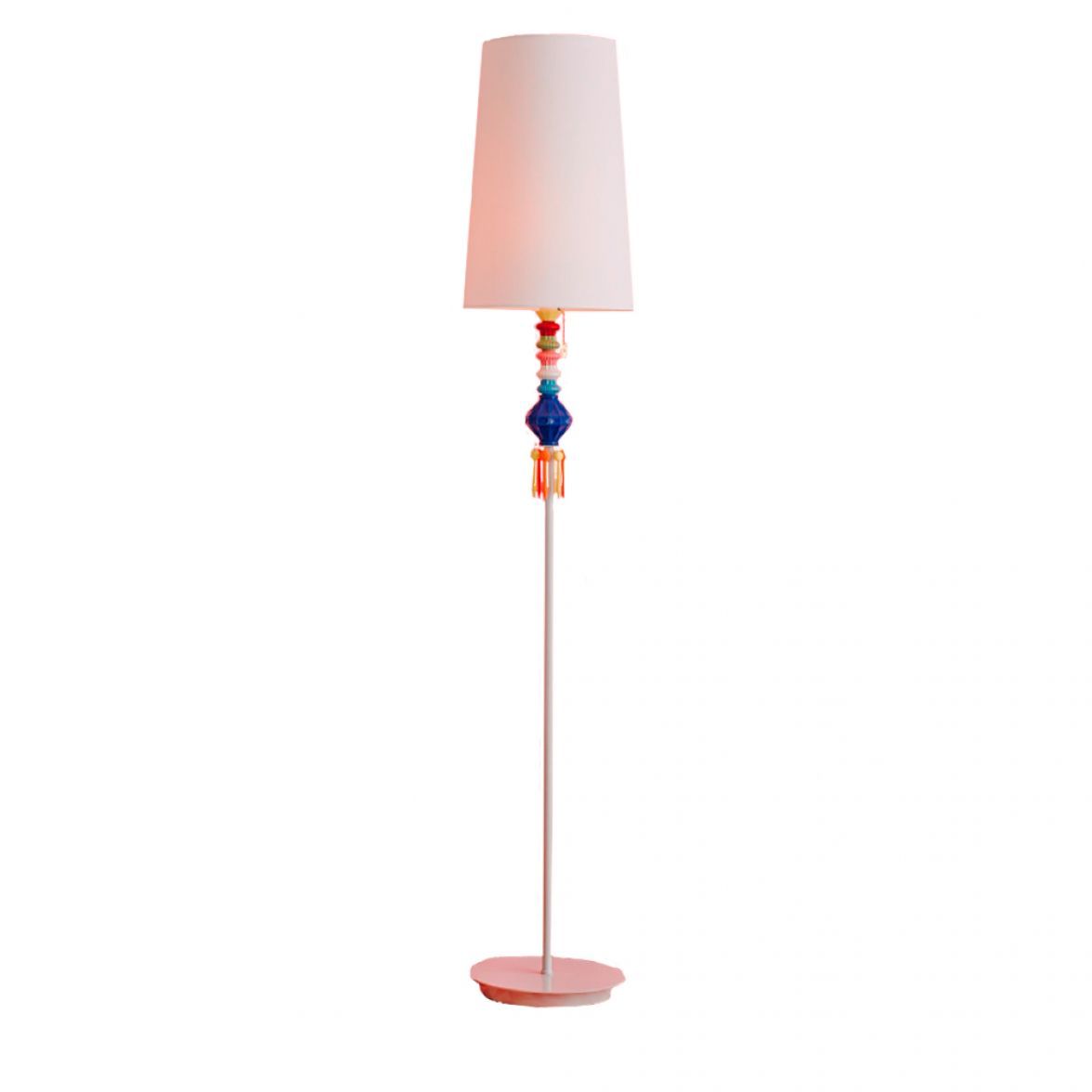 2 luces floor lamp