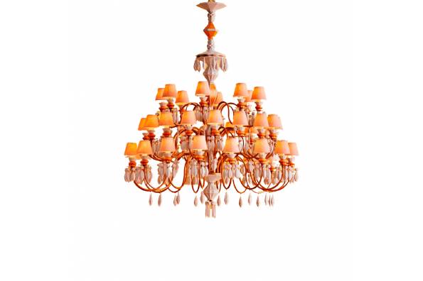 40 luces chandelier   фото цена