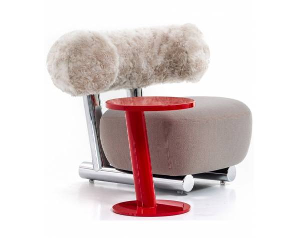 Pipe armchair