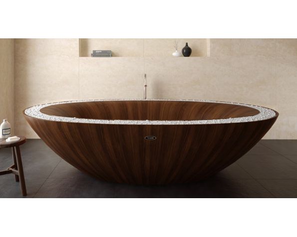 Laguna spa walnut Bath