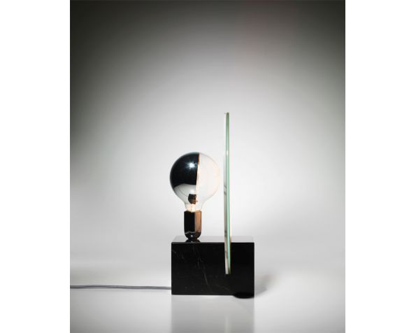 Acid marble table lamp