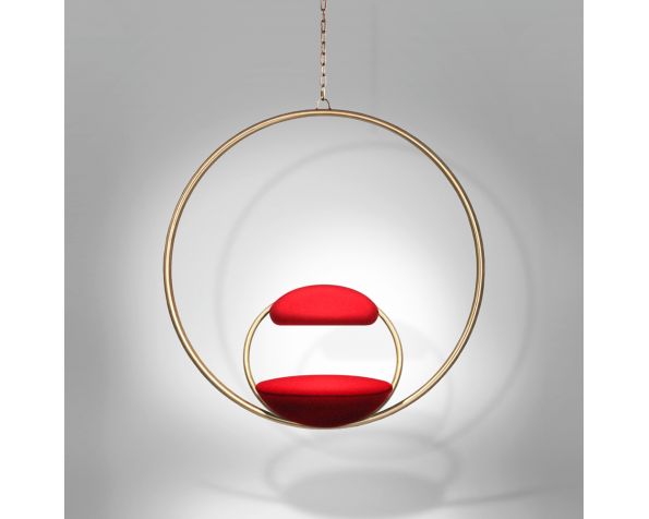 Hoop hanging armchair