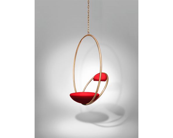 Hoop hanging armchair