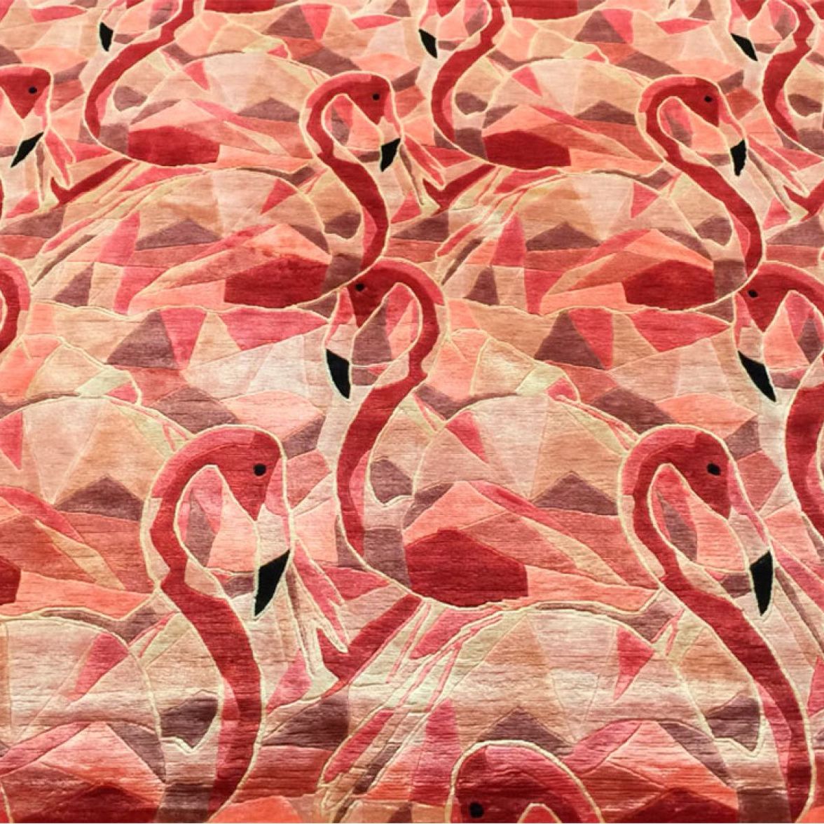 Flamingos carpet