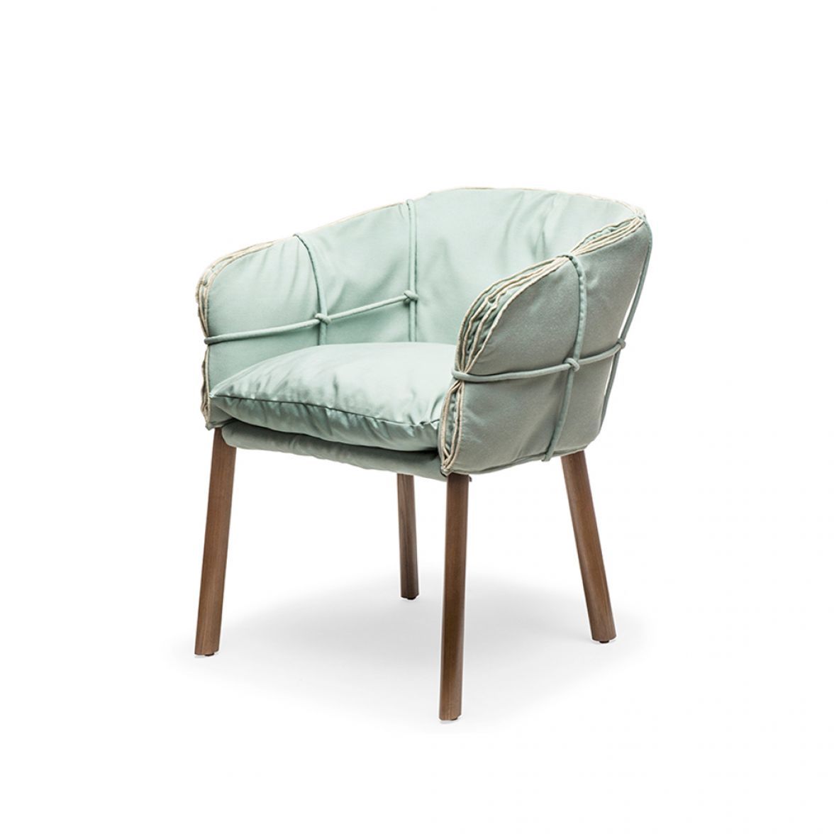 Parchment armchair