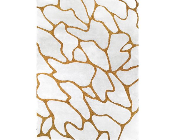 Cell gold rug