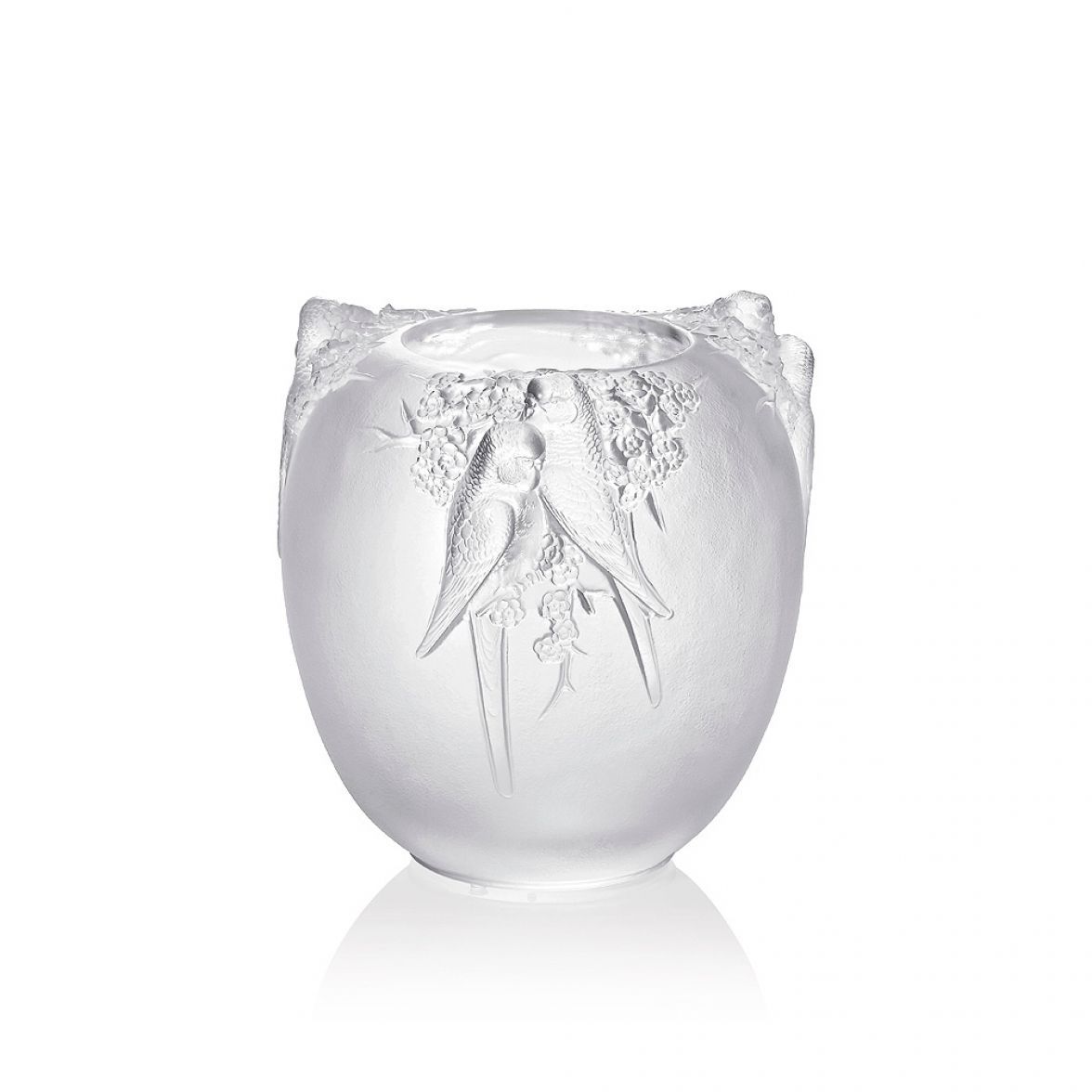 PERRUCHES VASE