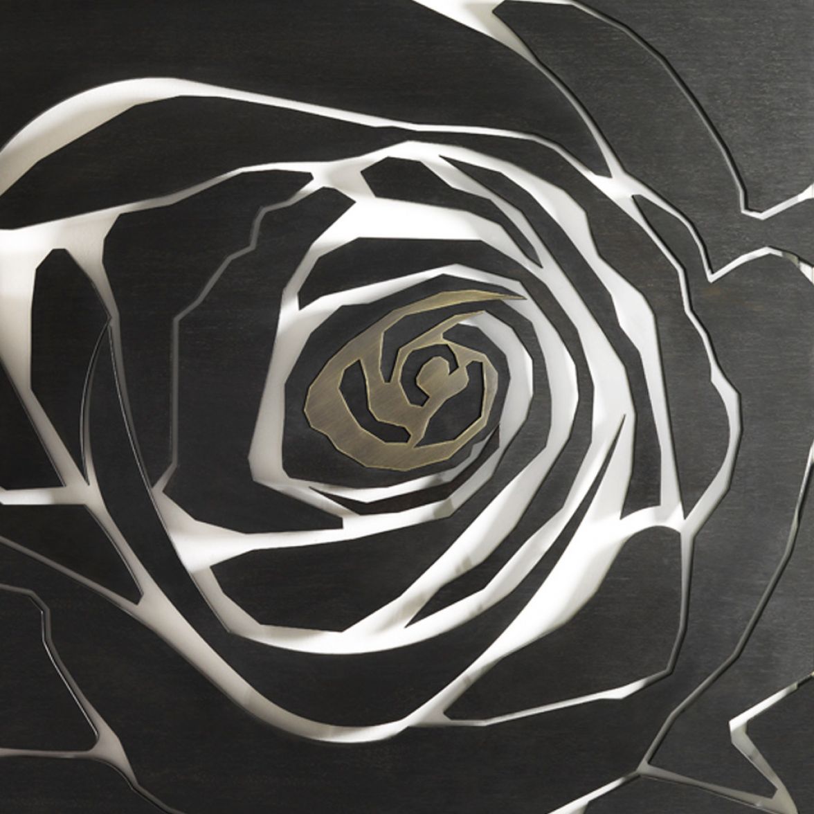 Rose wall panel