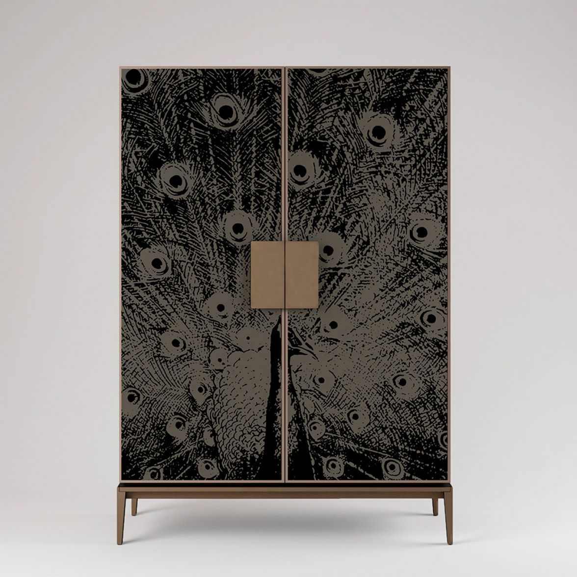 Peacock cabinet