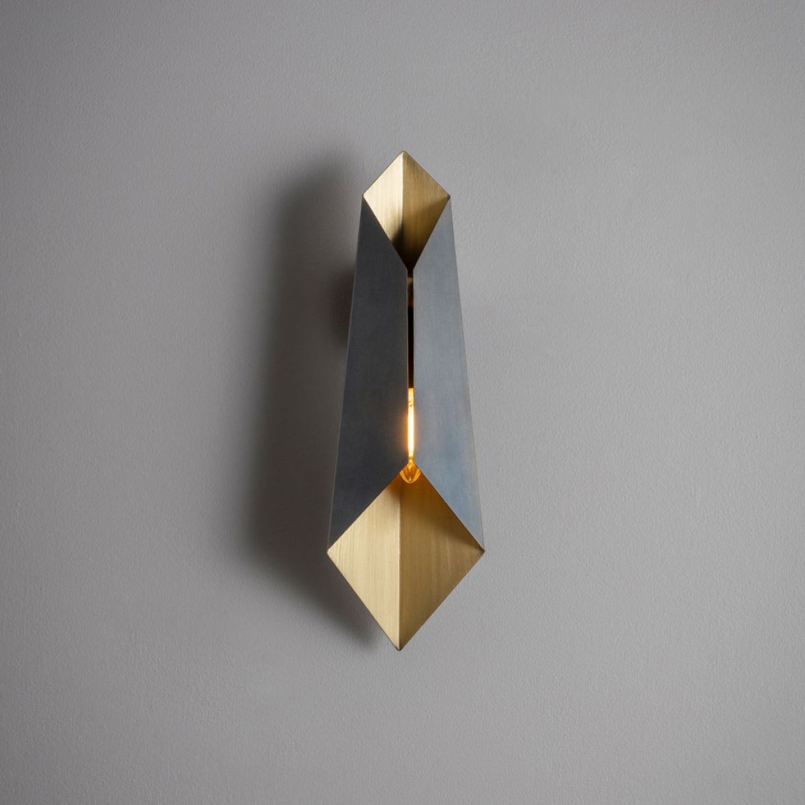 Bronze Fold wall light