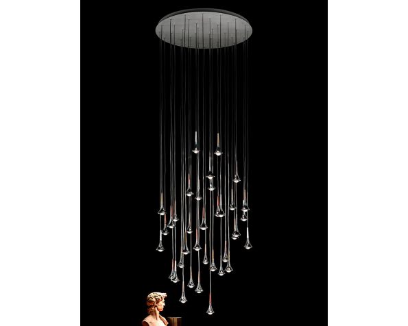 Rain chandelier